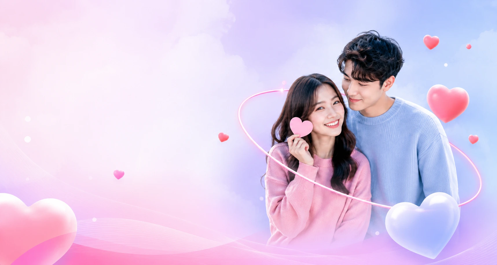 Cặp đôi hạnh phúc kết nối trên ứng dụng hẹn hò H2O